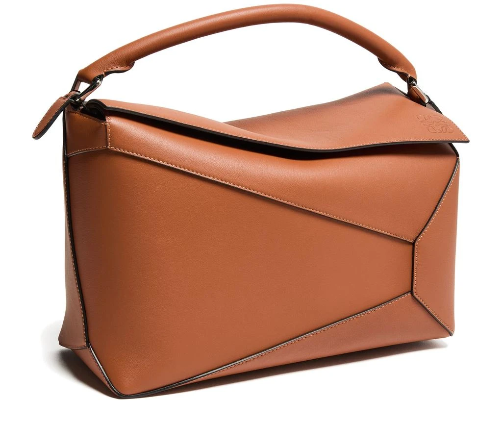 Loewe Large Puzzle bag in grained calfskin 3