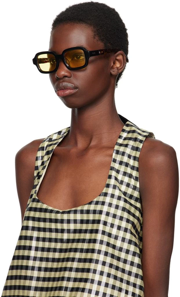 BONNIE CLYDE Black Shy Guy Sunglasses 4