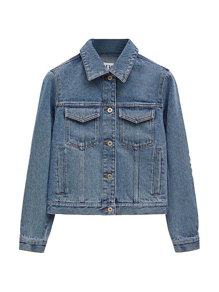 【LOEWE】WORKWEAR DENIM JACKET Loewe Denim Workwear Jacket - Jackets - BeyondStyle