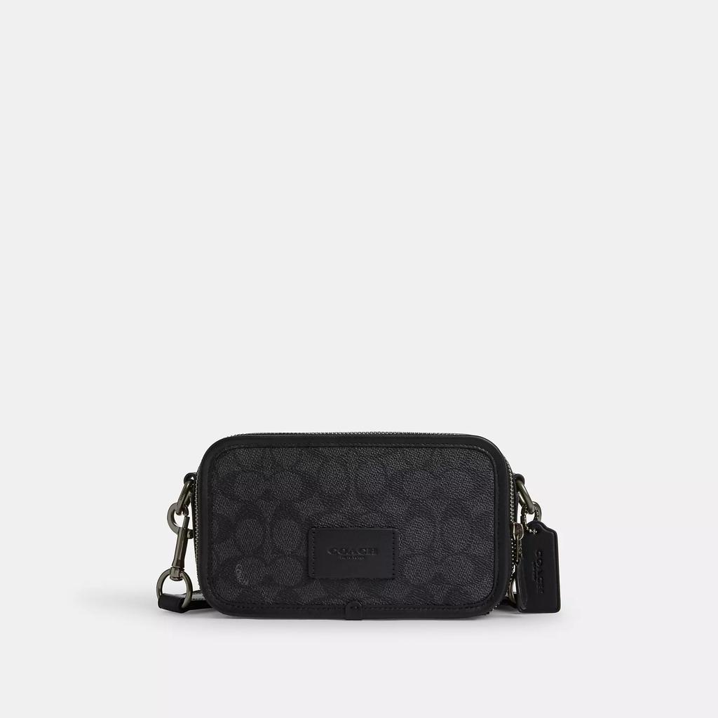 Coach Wyatt Crossbody Bag In Signature Canvas - Crossbody