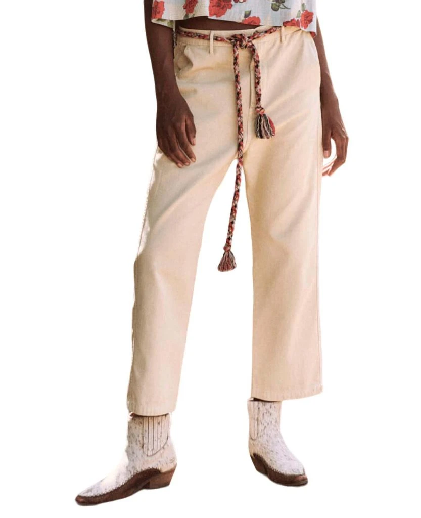 The Great Garment Dyed Chino Ranger Pant In Washed Khaki 2