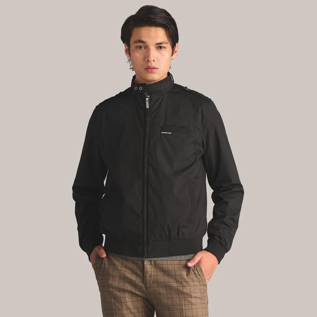 Members Only Men's Classic Iconic Racer Jacket 3