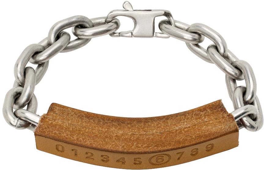 MM6 Maison Margiela Silver Chain Bracelet 3-L - JEWELRY