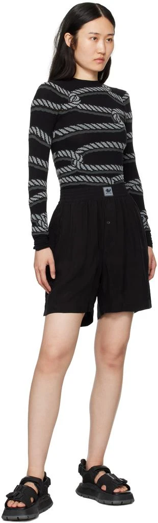 EYTYS Black Aniara Shorts 4