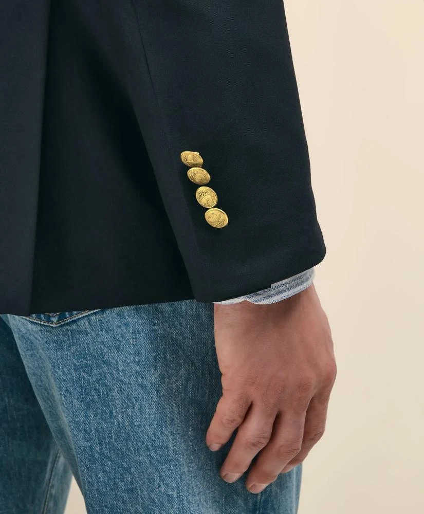 Brooks Brothers American-Made Classic Fit Double-Breasted 1818 Blazer 4