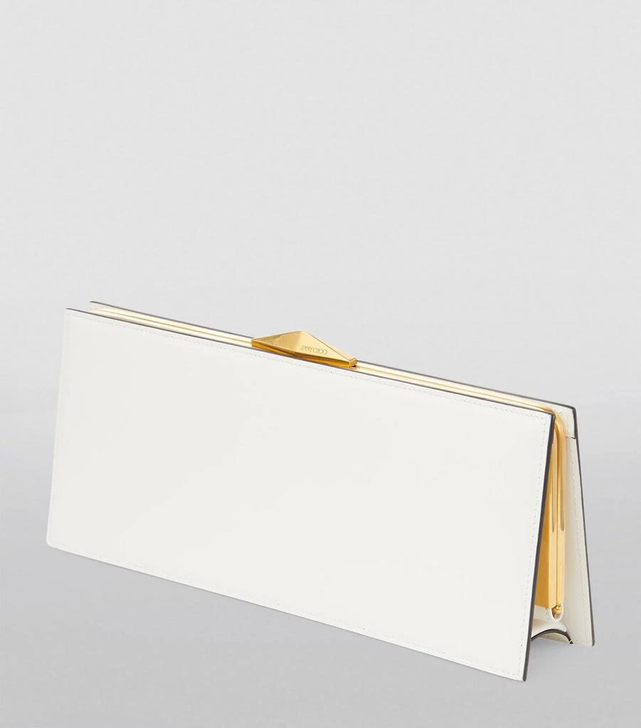 Jimmy Choo Leather Diamond Cocktail Clutch Bag 2