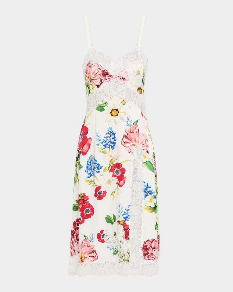 high low lace dress white BOHO HIGH LOW DRESS main image 1