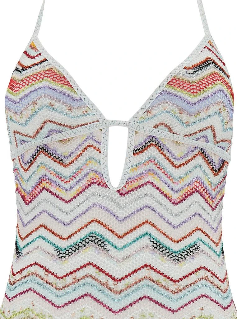Missoni Missoni Zigzag Crochet One-Piece Swimsuit 3