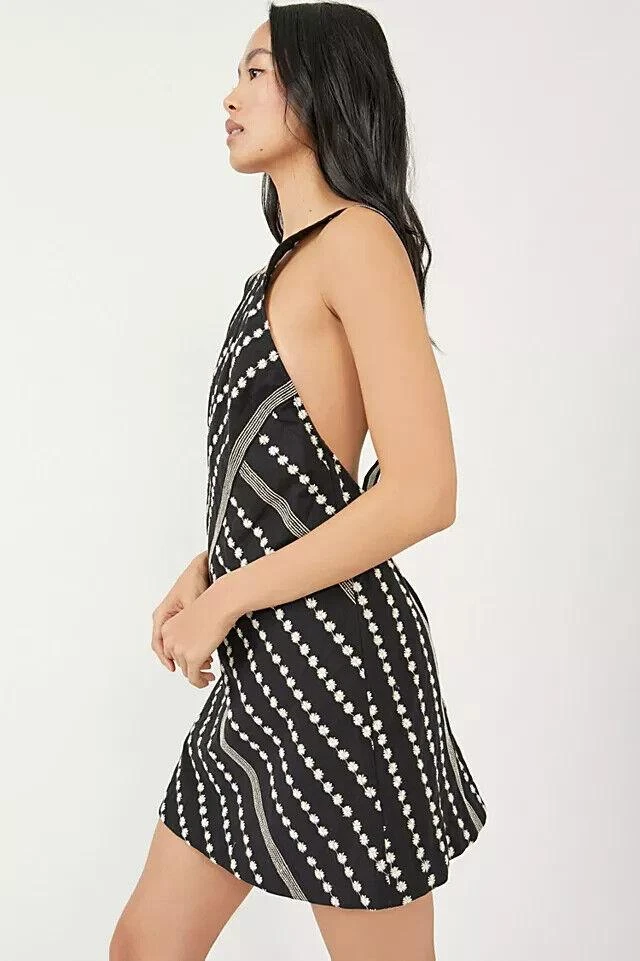 sachin and babi light blue dress Free People Juni Mini Dress Women's Black White Floral Halter Neck JDM953 -  Dresses & Skirts