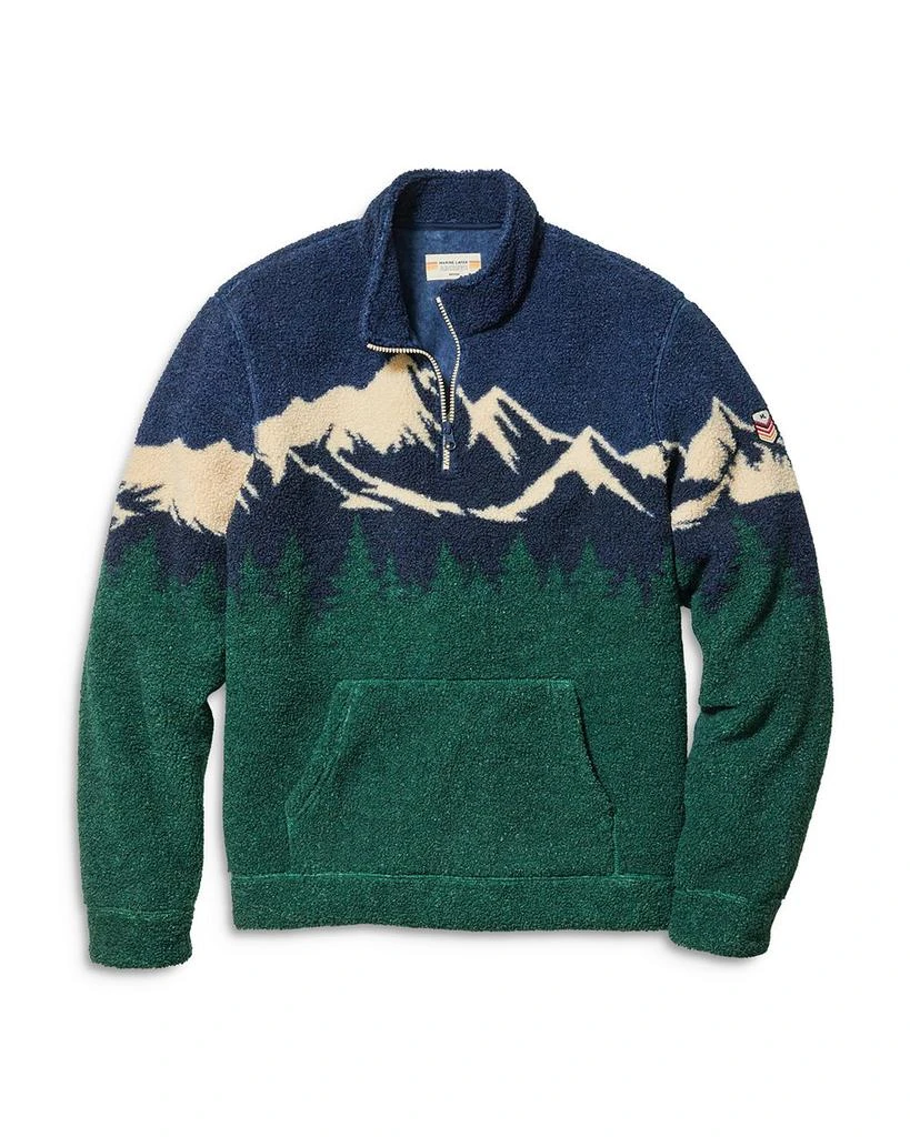 Marine Layer Alpine Quarter Zip Sweater 6