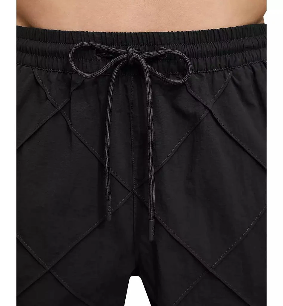 DKNY Men's Diamond Pintuck Performance 5" Volley Shorts 4