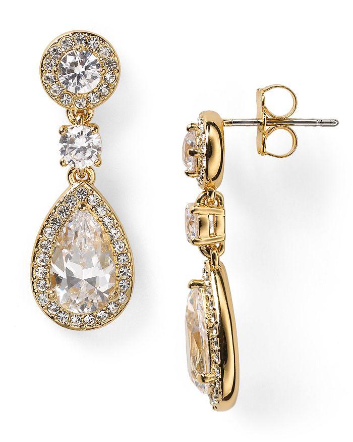 Nadri Framed Drop Earrings