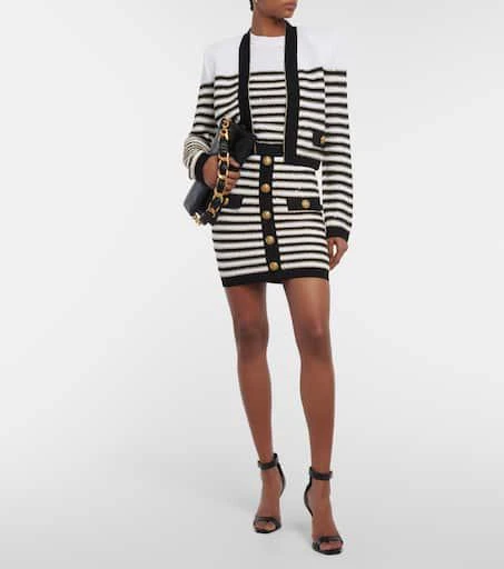 Balmain Striped cardigan 2