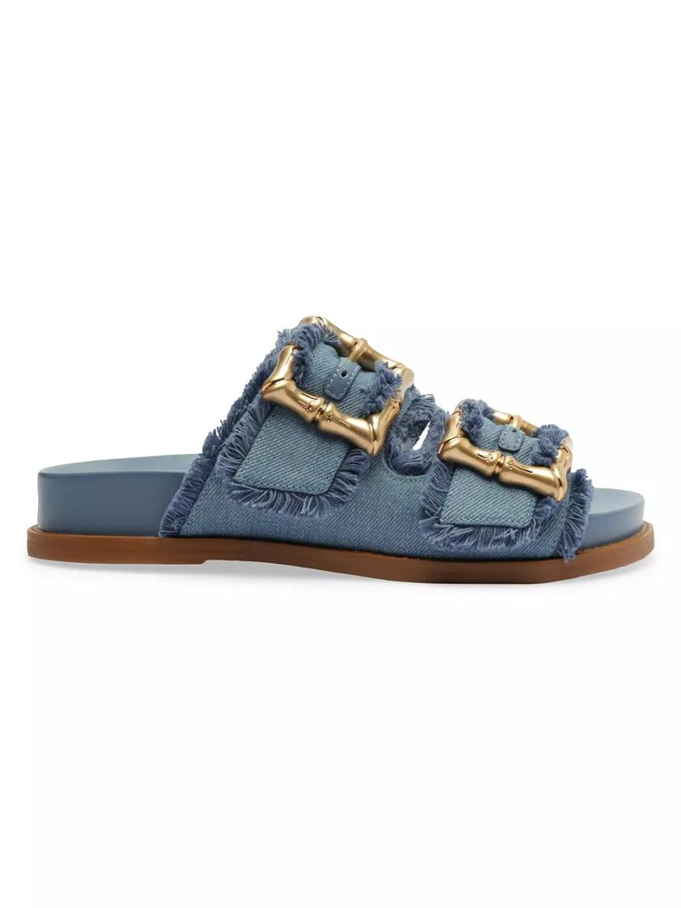 Schutz Enola Sporty Linen Sandals 1