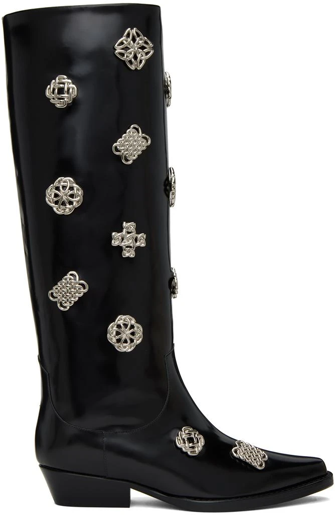 Toga Pulla SSENSE Exclusive Black Tall Boots 1