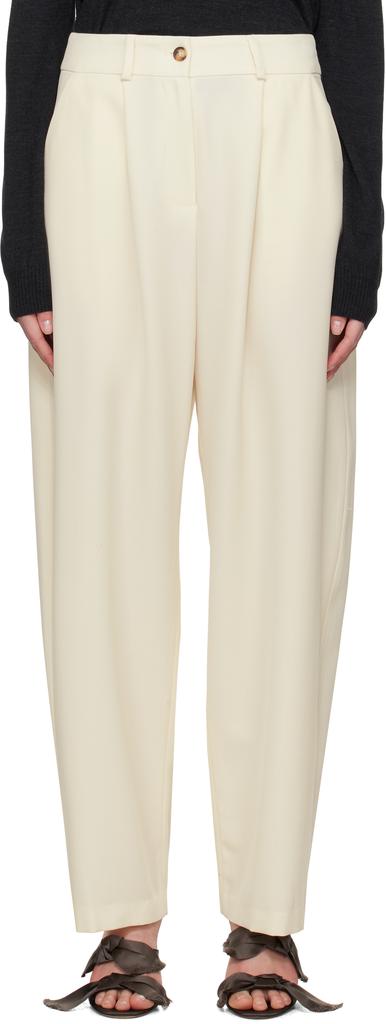 La Collection Off-White Sada Trousers