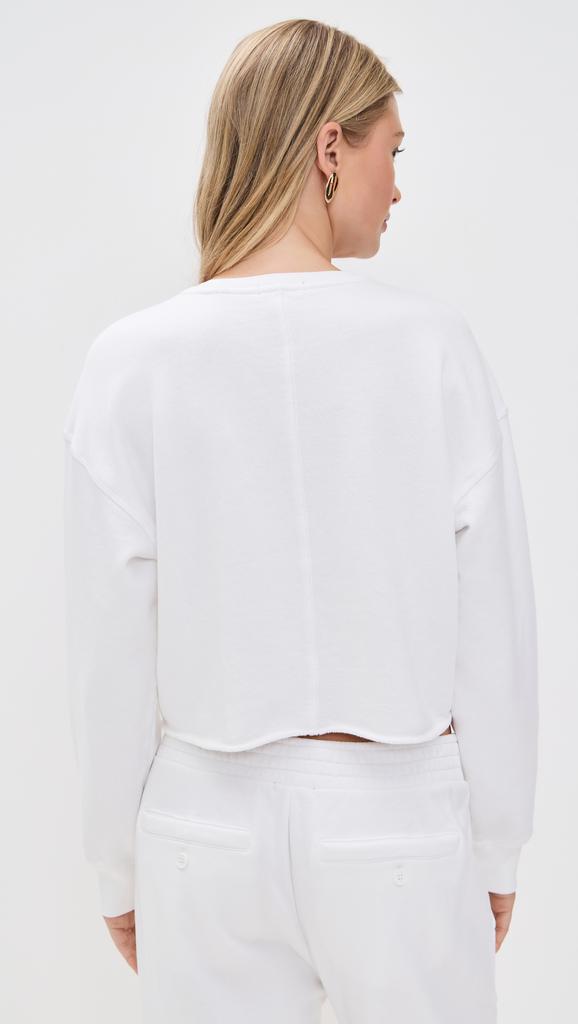 ATM Anthony Thomas Melillo French Terry Cut Off Sweatshirt