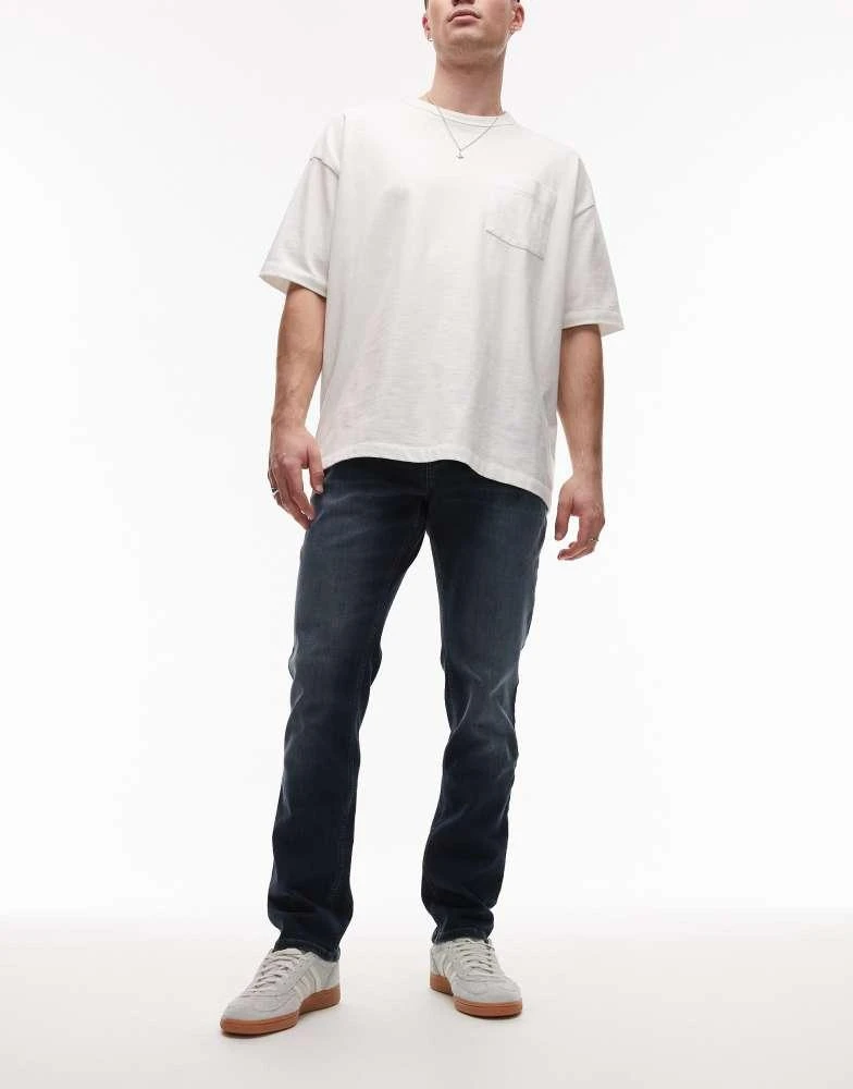 Tommy Jeans Tommy Jeans scanton slim fit jeans in dark wash 1