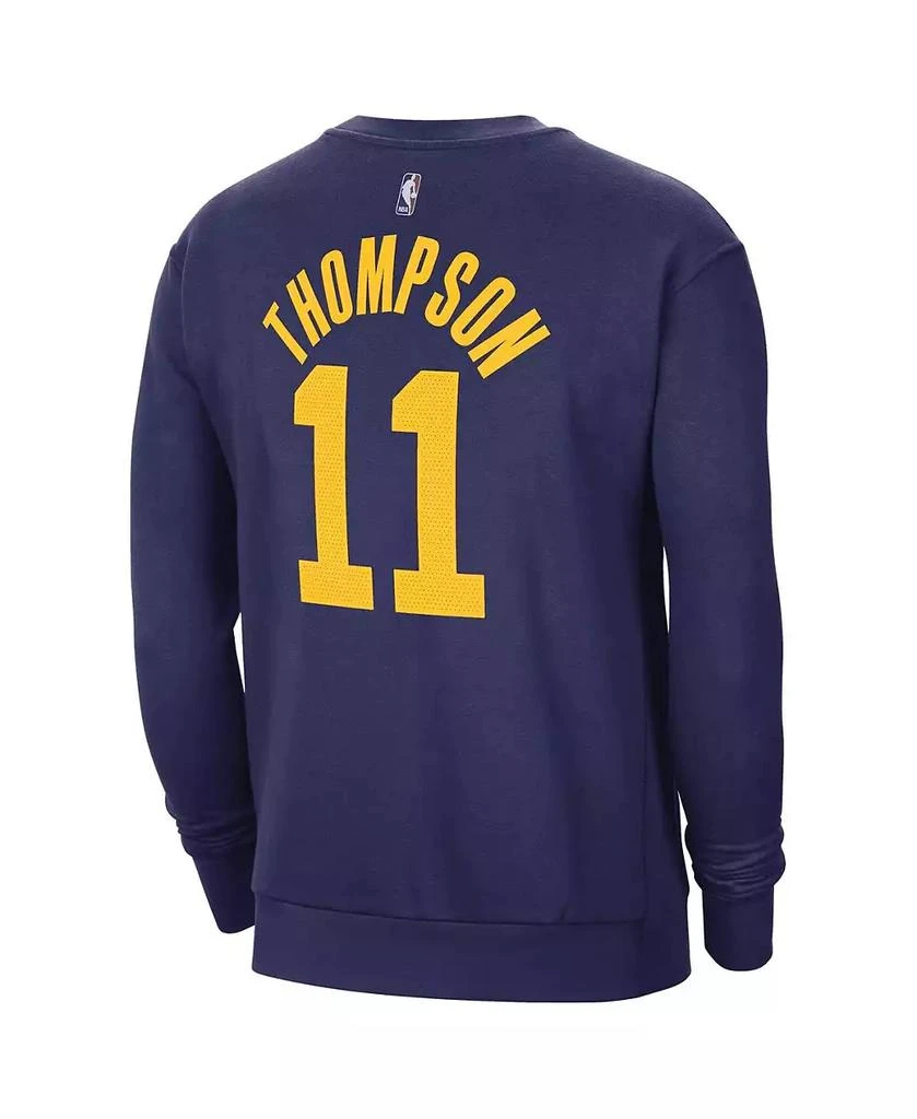 Jordan Men's Klay Thompson Navy Golden State Warriors Statement Name and Number Pullover Sweatshirt 2