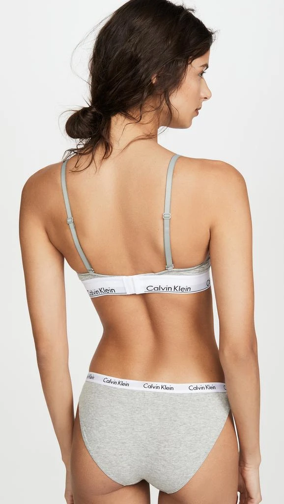 Calvin Klein Modern Cotton Lightly Lined Triangle Bralette 2