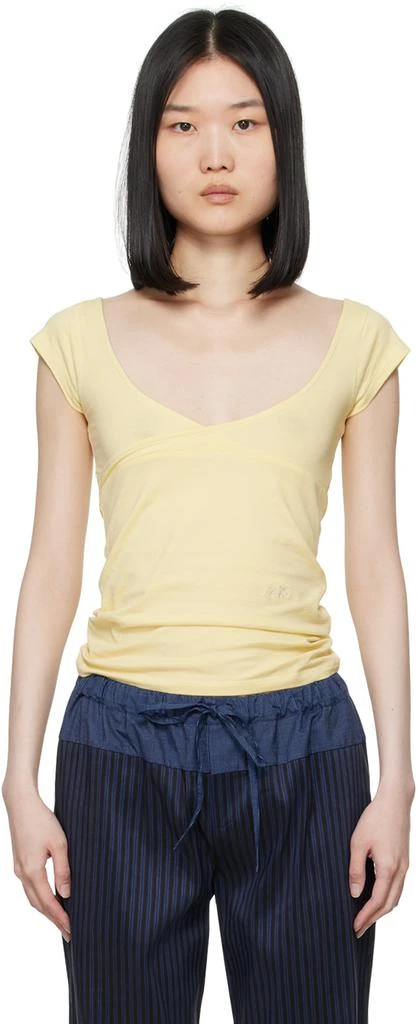 Paloma Wool Yellow Danae T-Shirt 1