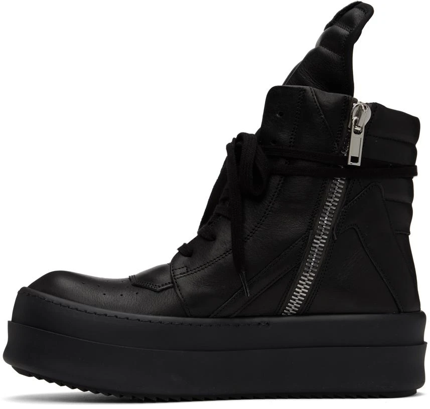 Rick Owens Black Mega Bumper Geobasket Sneakers 3