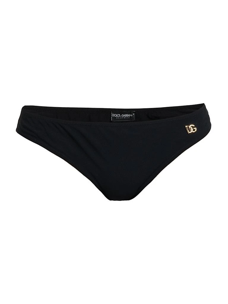 Dolce & Gabbana Logo Low-Rise Bikini Bottom 1