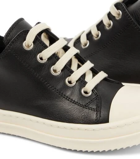 Rick Owens Kids Strobe leather low-top sneakers 5