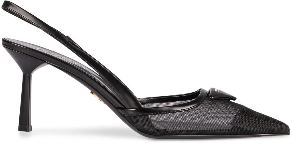 Prada Prada Mesh Slingback Pumps 2