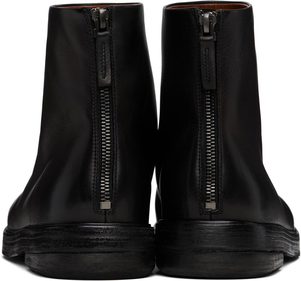 Marsèll Black Zucca Zeppa Ankle Boots
