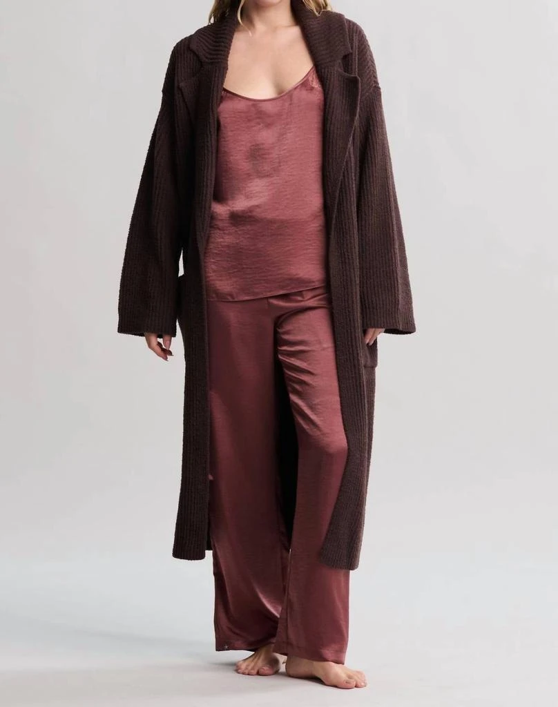 Barefoot Dreams Barefoot Dreams - Rib Long Sleeve Long Coat