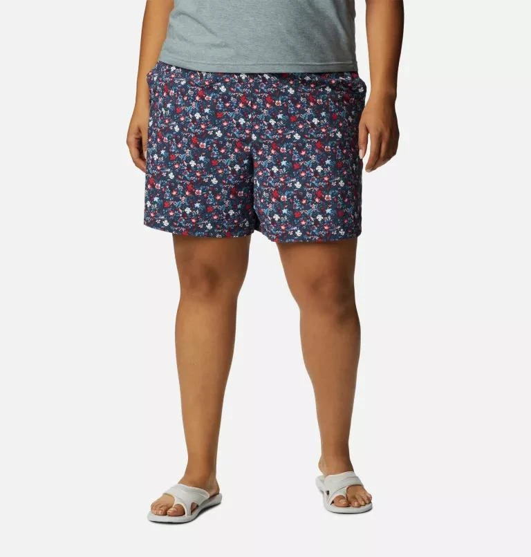 Columbia Columbia Women's Sandy River  II Printed Shorts - Plus Size- 1