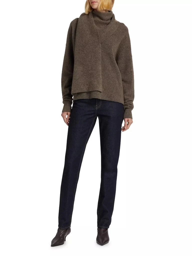 Totême Low-Rise Tapered Jeans 2