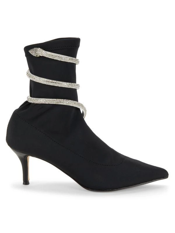 Charles David Ajay 66MM Embellished Stiletto Heel Booties 1