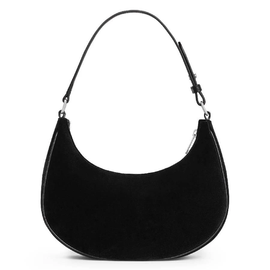 Celine Ava Triomphe Strass Velvet Shoulder Bag 2