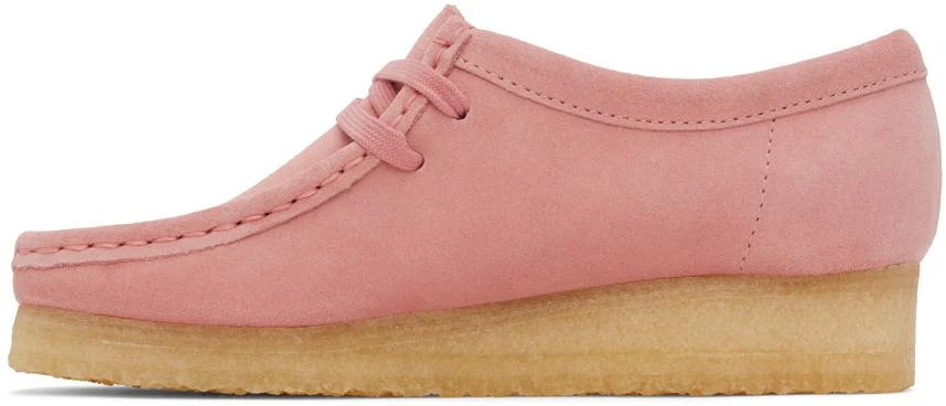 Clarks Pink Wallabee Derbys 3