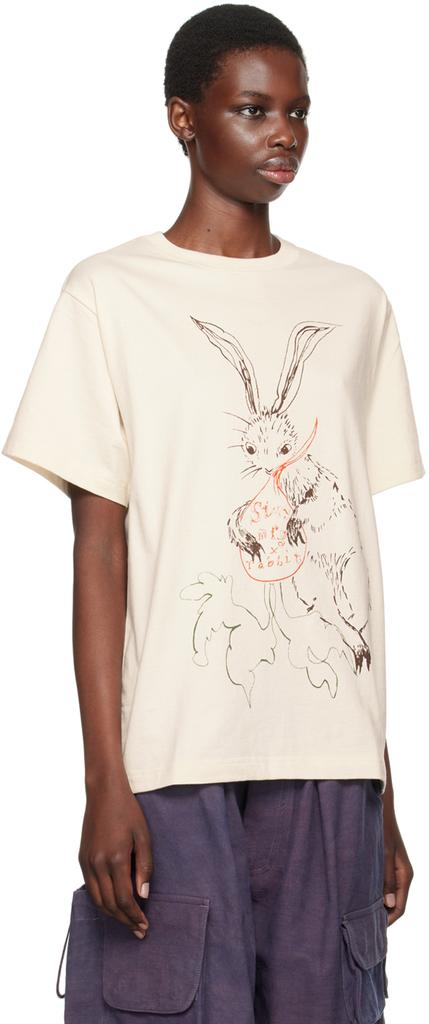 Story mfg. Beige Rabbit Edition Grateful T-Shirt