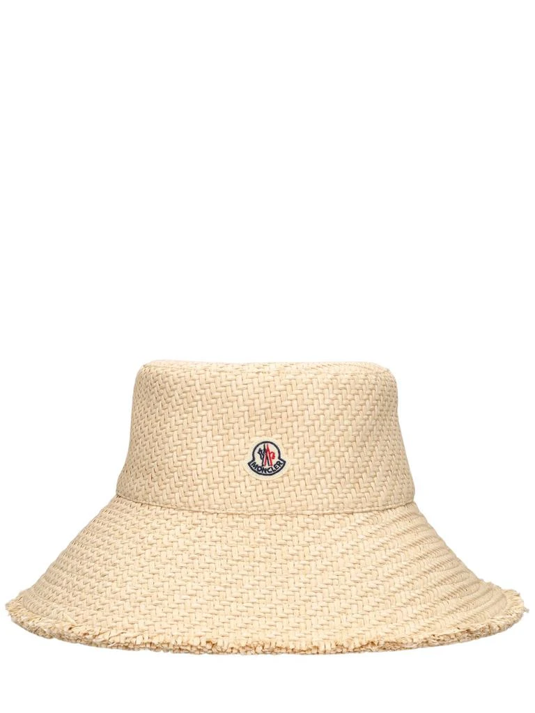 Moncler Raffia Bucket Hat 1