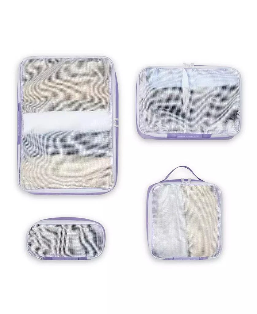 florence by mills x Delsey Paris No Drama Packing Cubes Set 4