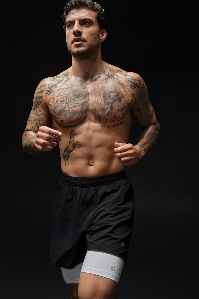 Alo 5" Traction Running Short - White