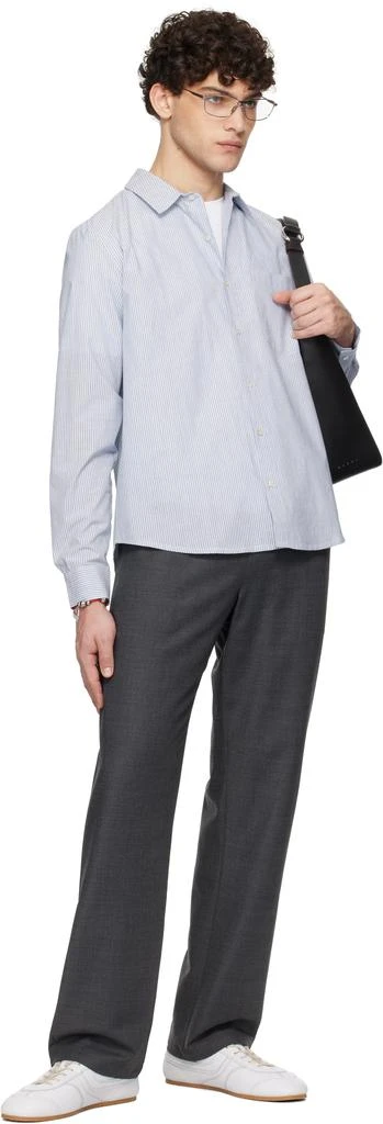 Paloma Wool Blue Boa Shirt 4