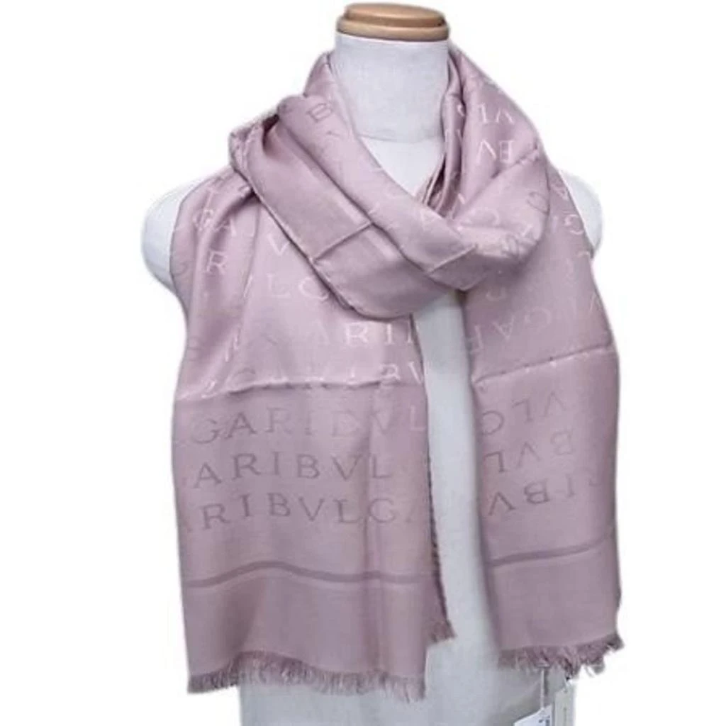 BVLGARI Silk Wool Stole (Pre-Owned)