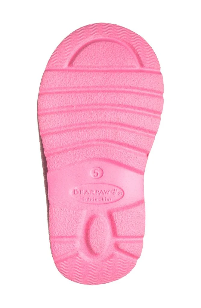 Bearpaw Kids' Tall Glitter Rain Boot 7