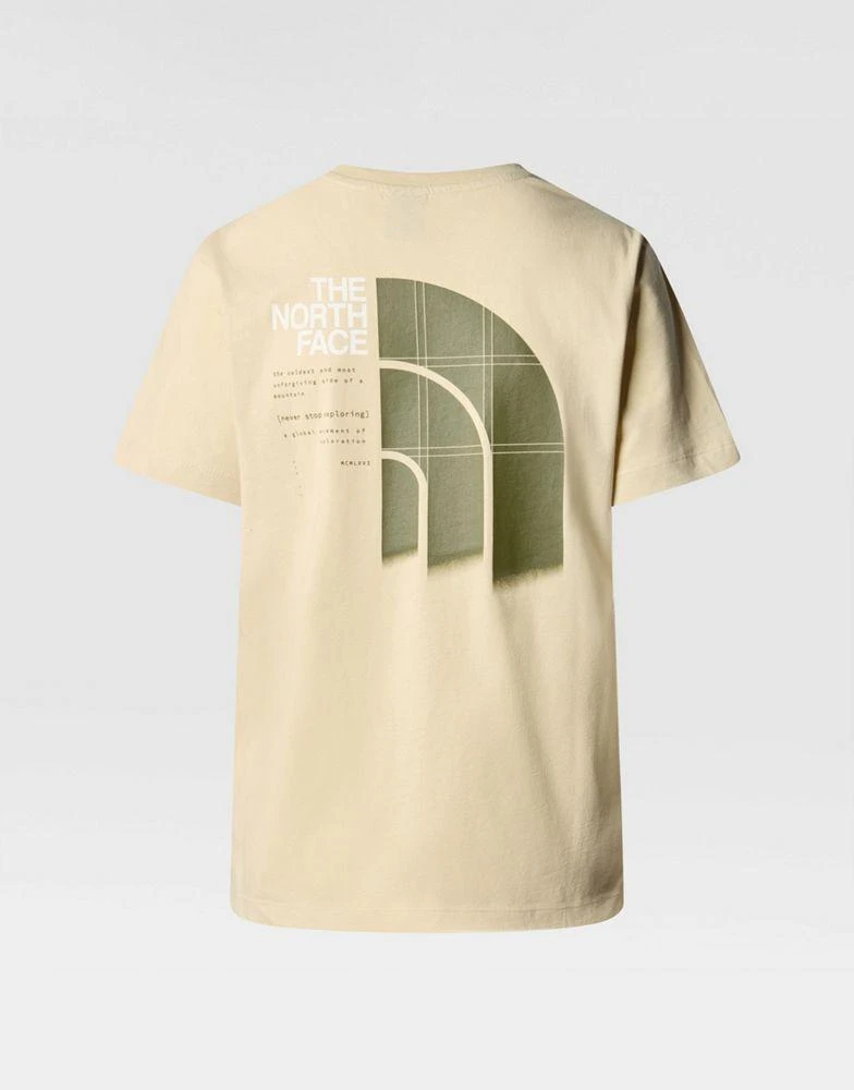 The North Face The North Face W graphic s/s tee 3 in gravel 4