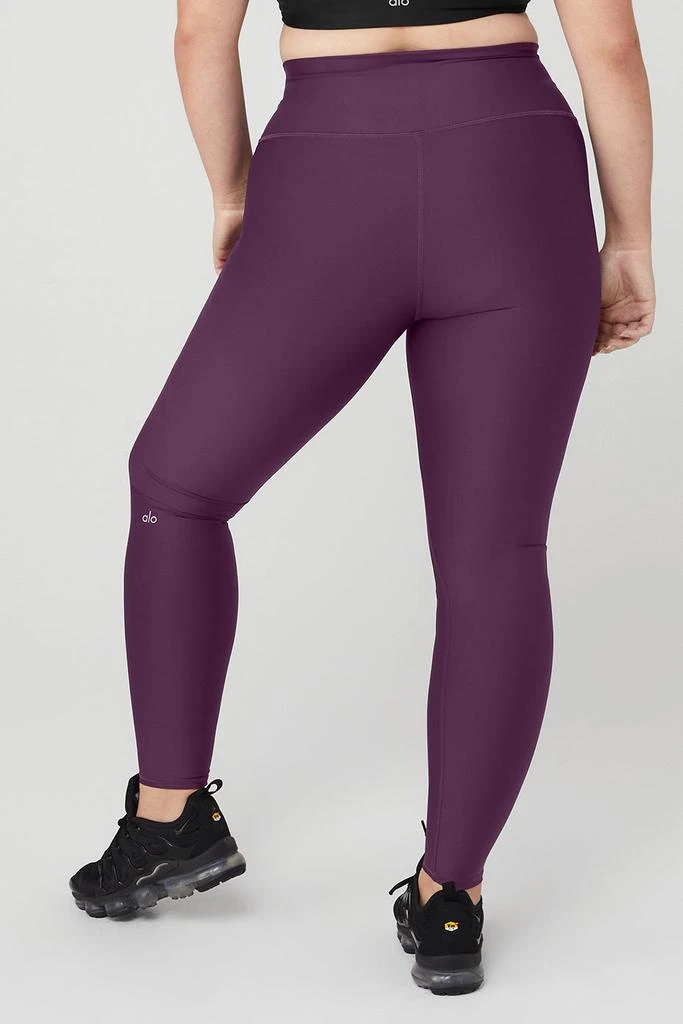Alo High-Waist Airlift Legging - Dark Plum 6