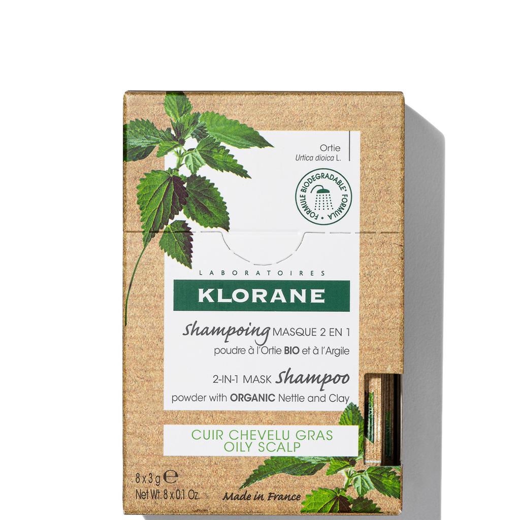 KLORANE KLORANE Oil Control 2-in-1 Mask Shampoo Powder with Nettle 3g