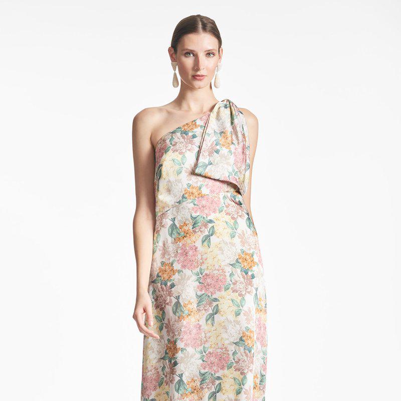 Sachin & Babi Chelsea Gown Antique Bouquet