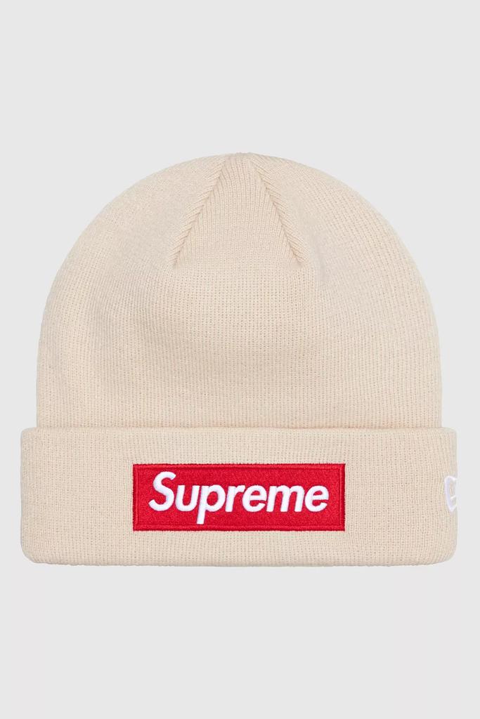 Shop Supreme New Era Box Logo Beanie (FW22) on Sale at BeyondStyle