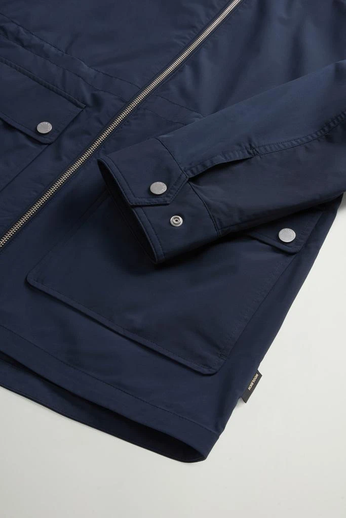 Woolrich Urban Touch Hooded Jacket - Women - Blue 7