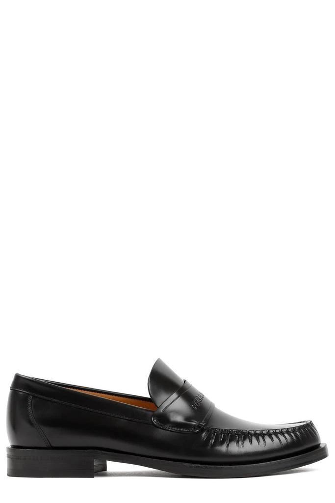 Salvatore Ferragamo Men\'s Embossed Black Loafers Salvatore Ferragamo Men main image 4